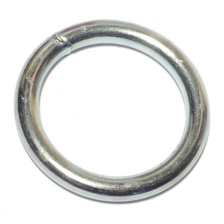 Midwest Fastener #7 x 1" Zinc Plated Steel Welded Rings 8PK 60225